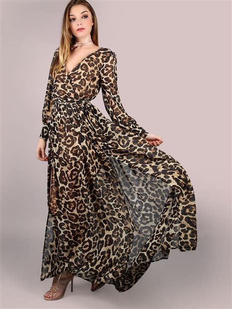 high waisted leopard print dress.